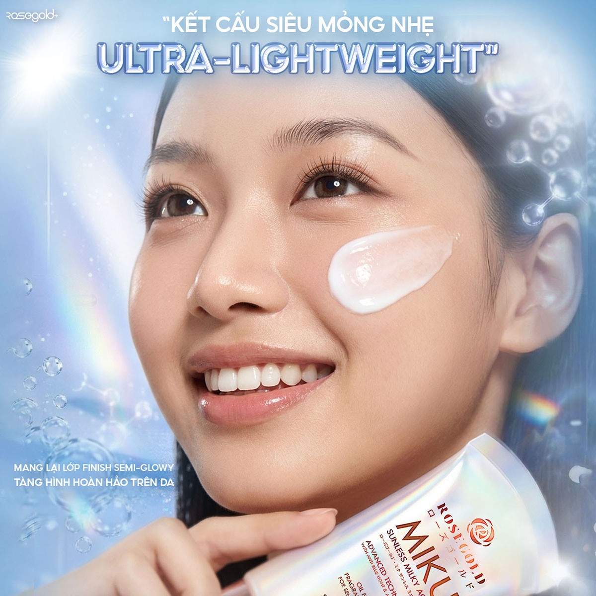 Kem Chống Nắng Phổ Rộng Miku Sunless Milky Aqua+ (Nhật Bản)